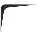 Prosource Bracket Shelf Black 5X6 In 21138BK-PS